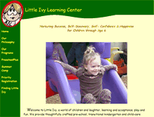 Tablet Screenshot of mylittleivy.com